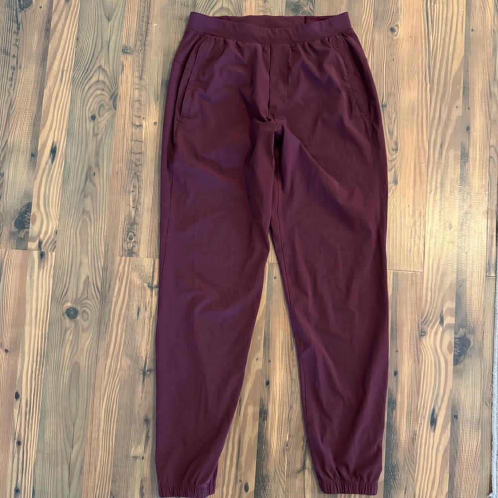 lululemon athletica Burgundy Track Pants